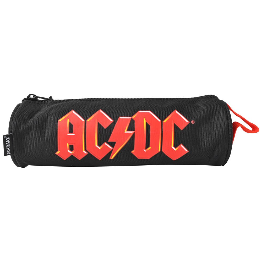 AC/DC エーシーディーシー (Back in Black 45周年 ) - RED LOGO / ペンケース / 文房具 - PGS